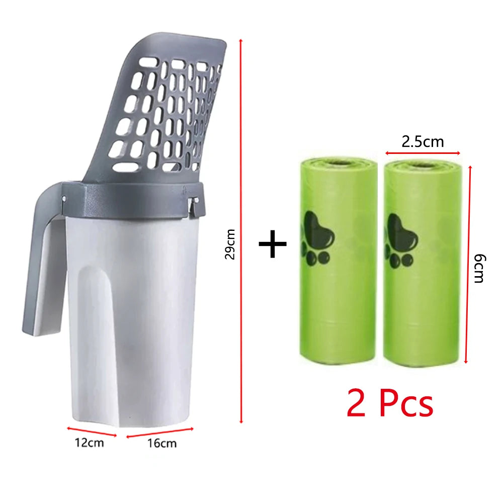 Professional Cat Litter Scoop and Cleaning Accessory for Easy Waste Removal
