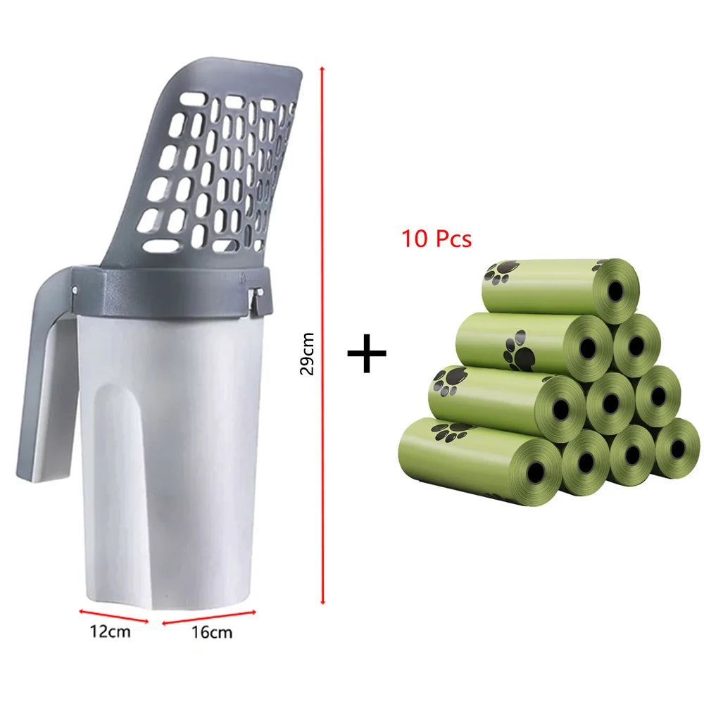 Professional Cat Litter Scoop and Cleaning Accessory for Easy Waste Removal