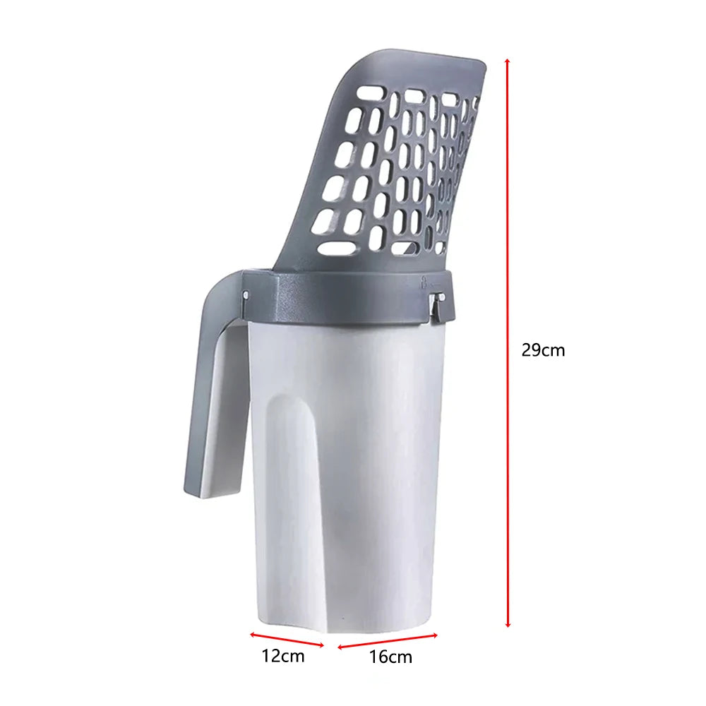 Professional Cat Litter Scoop and Cleaning Accessory for Easy Waste Removal