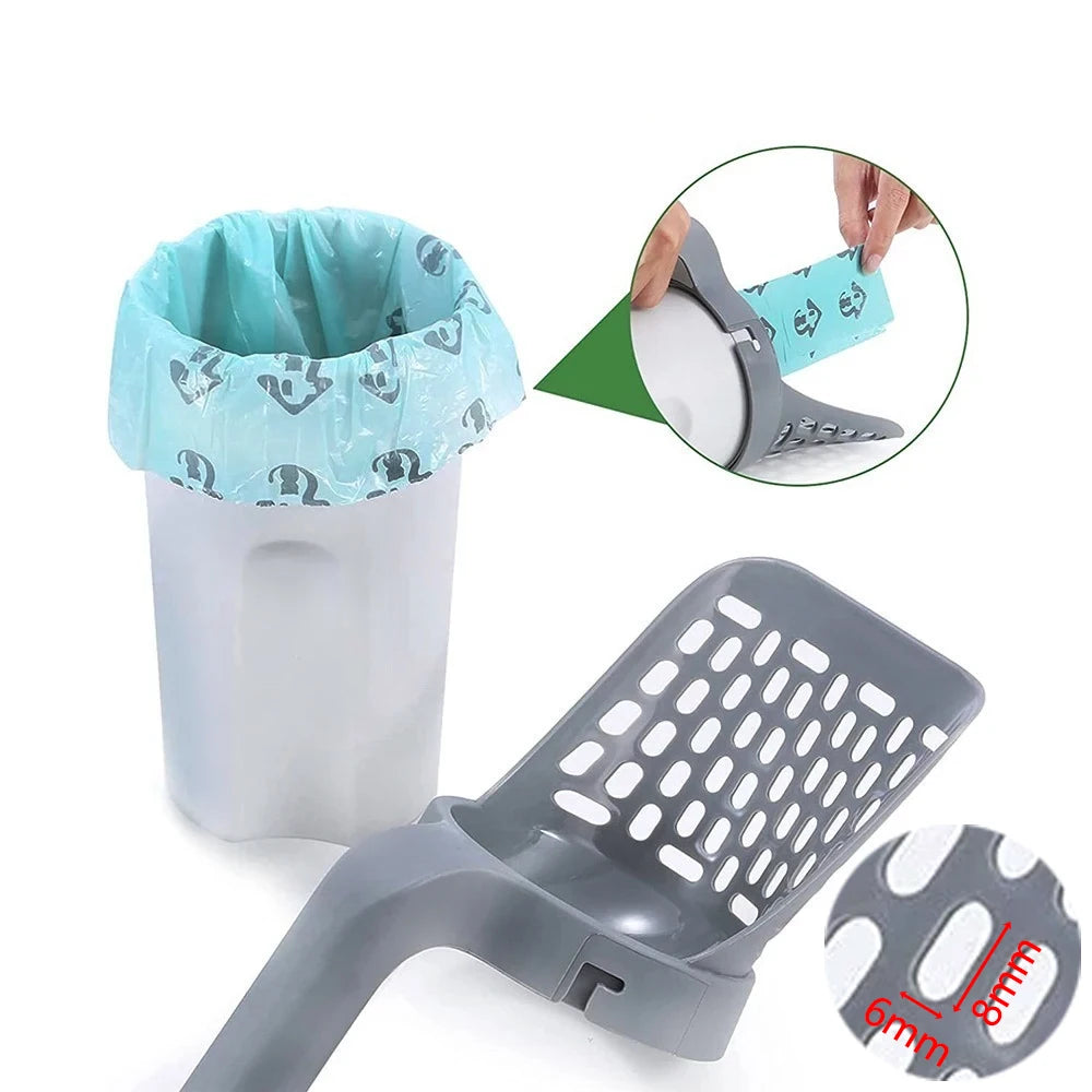 Professional Cat Litter Scoop and Cleaning Accessory for Easy Waste Removal
