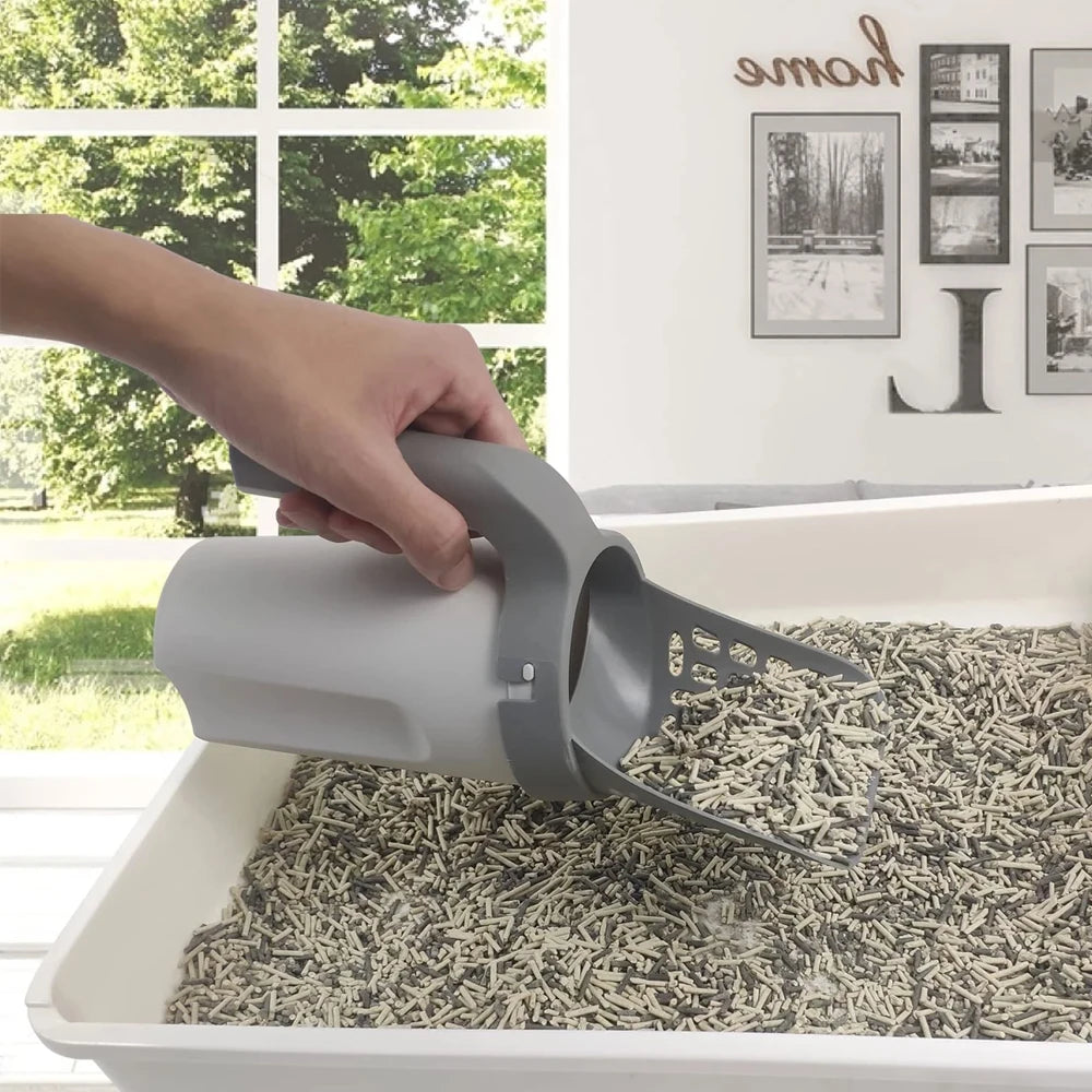 Professional Cat Litter Scoop and Cleaning Accessory for Easy Waste Removal